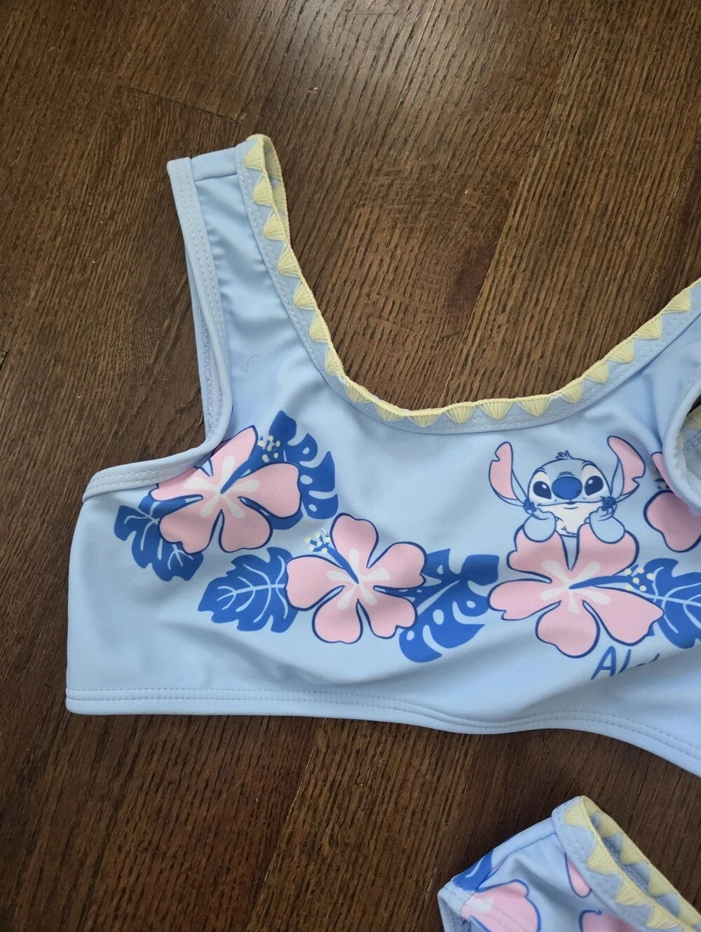 New Disney Stitch XS 4/5 Tankini Swimsuit